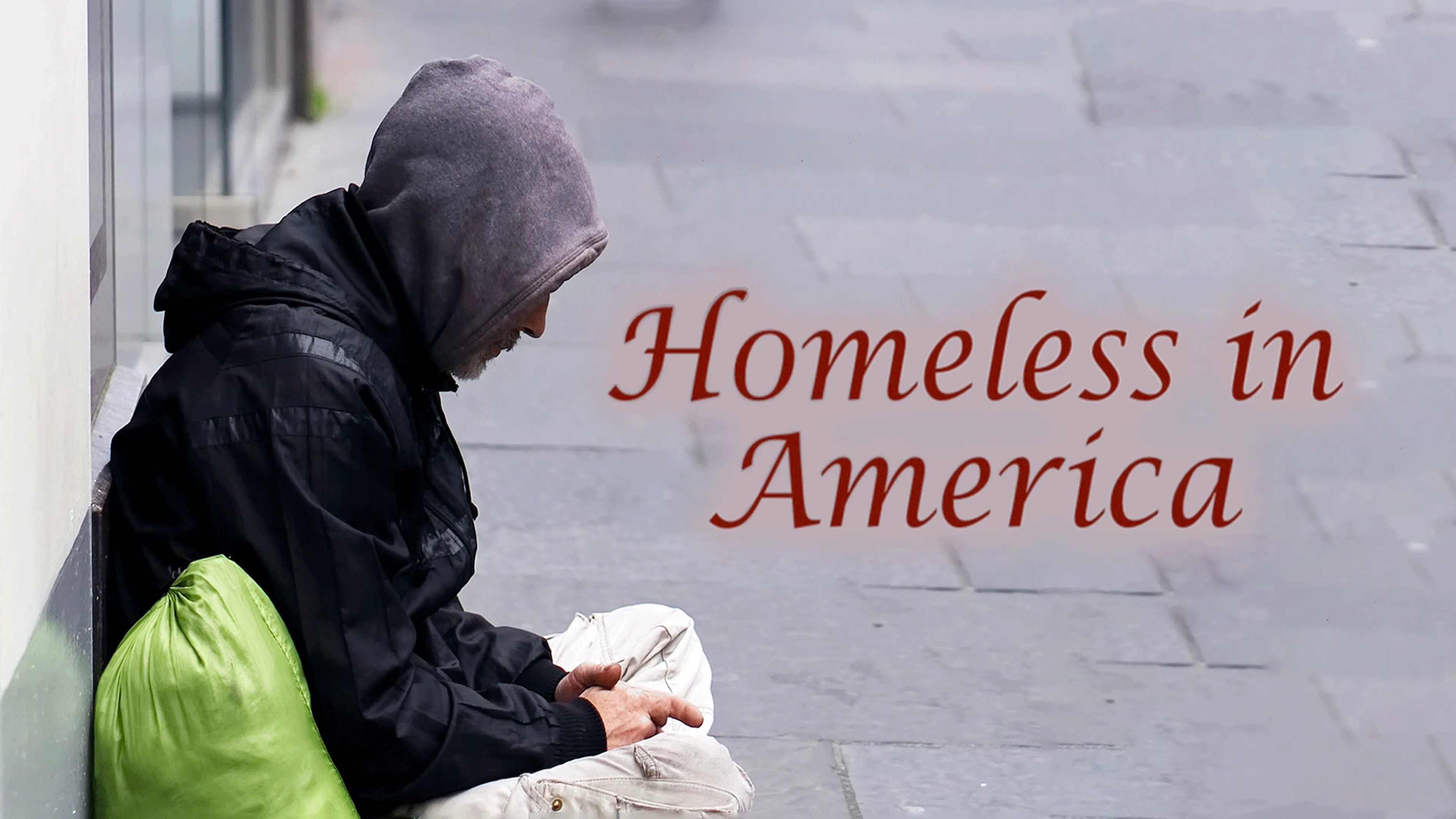 Homeless in America poster